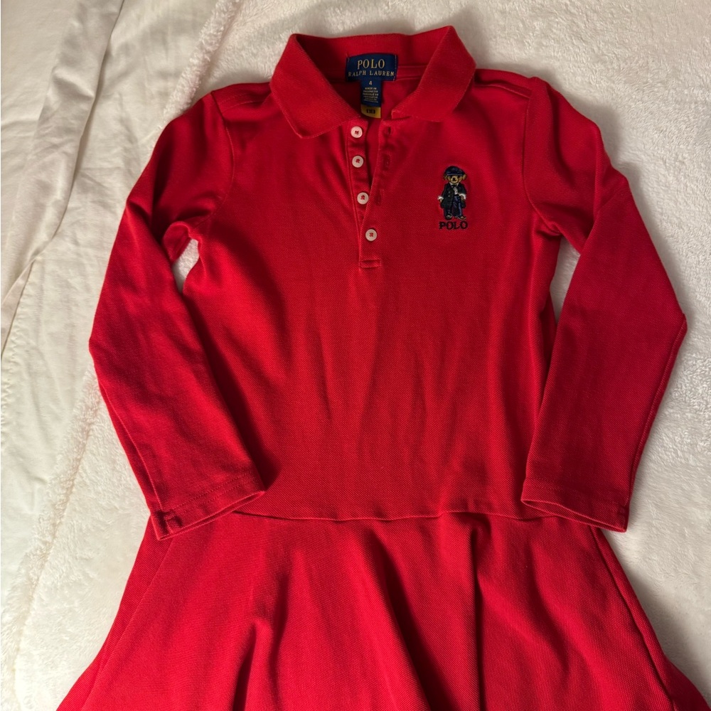 Polo by Ralph Lauren Kids Red Polo Dress